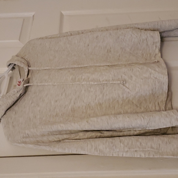 Gray Cropped Sweatshirt - Picture 6 of 10